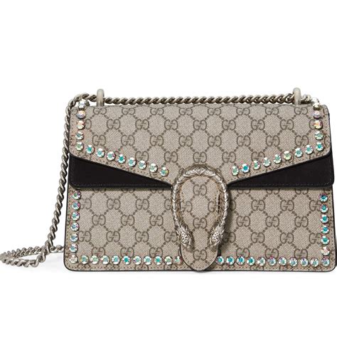 gucci dionysus gg small crystal shoulder bag|dionysus gg small rectangular bag.